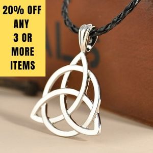 NWOT Pewter Celtic Knot Triquetra Trinity …